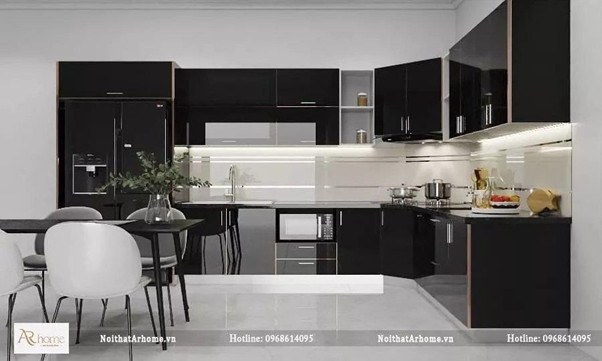 Tủ bếp inox cánh kính có tốt không?