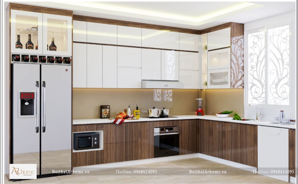 Độ bền tủ bếp và khả năng chống trầy xước