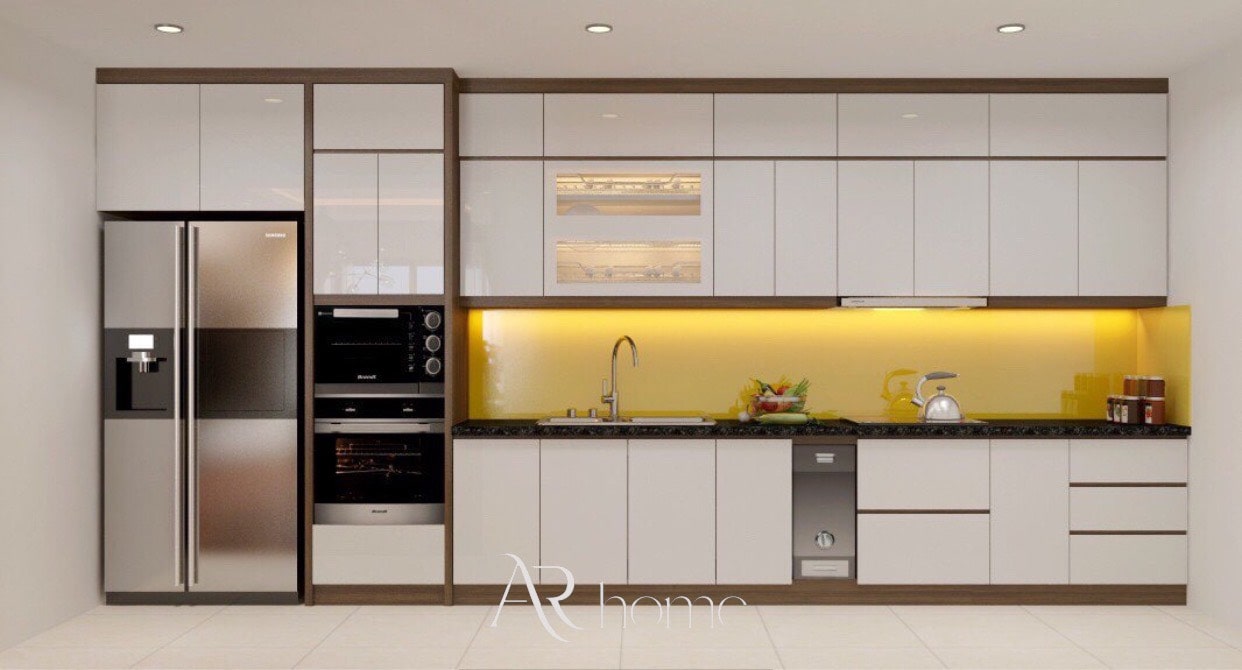 Mẫu tủ bếp cách tân và độc đáo