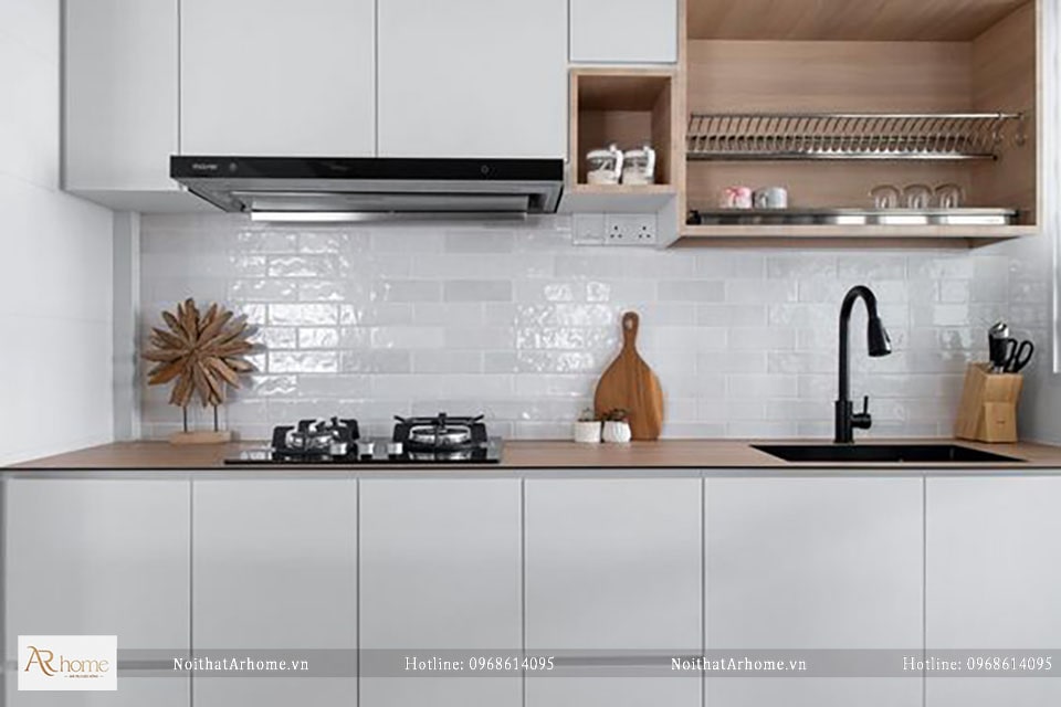 Những lưu ý khi thiết kế tủ bếp chữ I đẹp