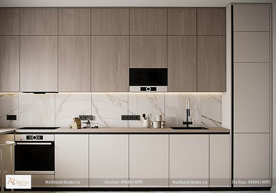 Ưu điểm của tủ bếp nhựa Acrylic
