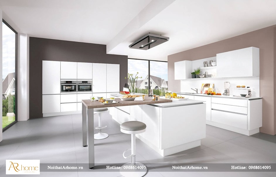 Trang trí căn bếp nhỏ phong cách trẻ trung, cá tính