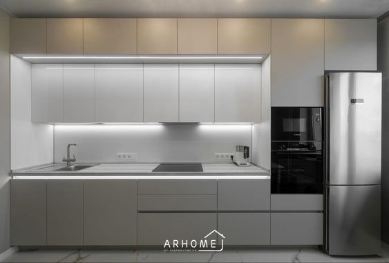 Thiết kế tủ bếp phù hợp kích thước căn bếp