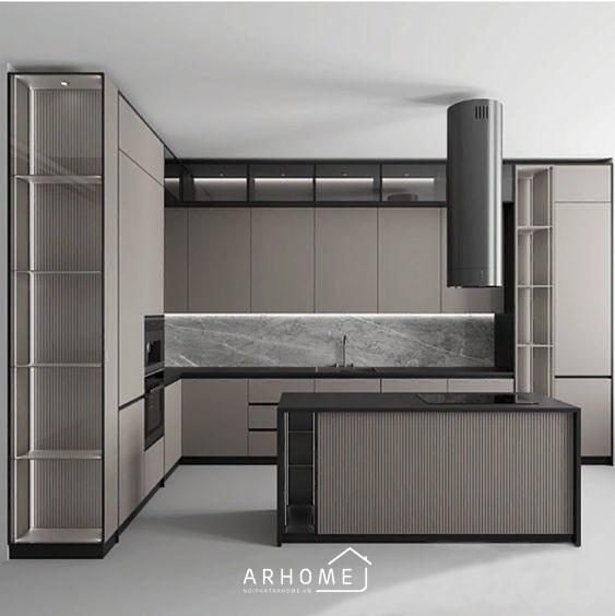 Lưu ý khi chọn màu sắc tủ bếp