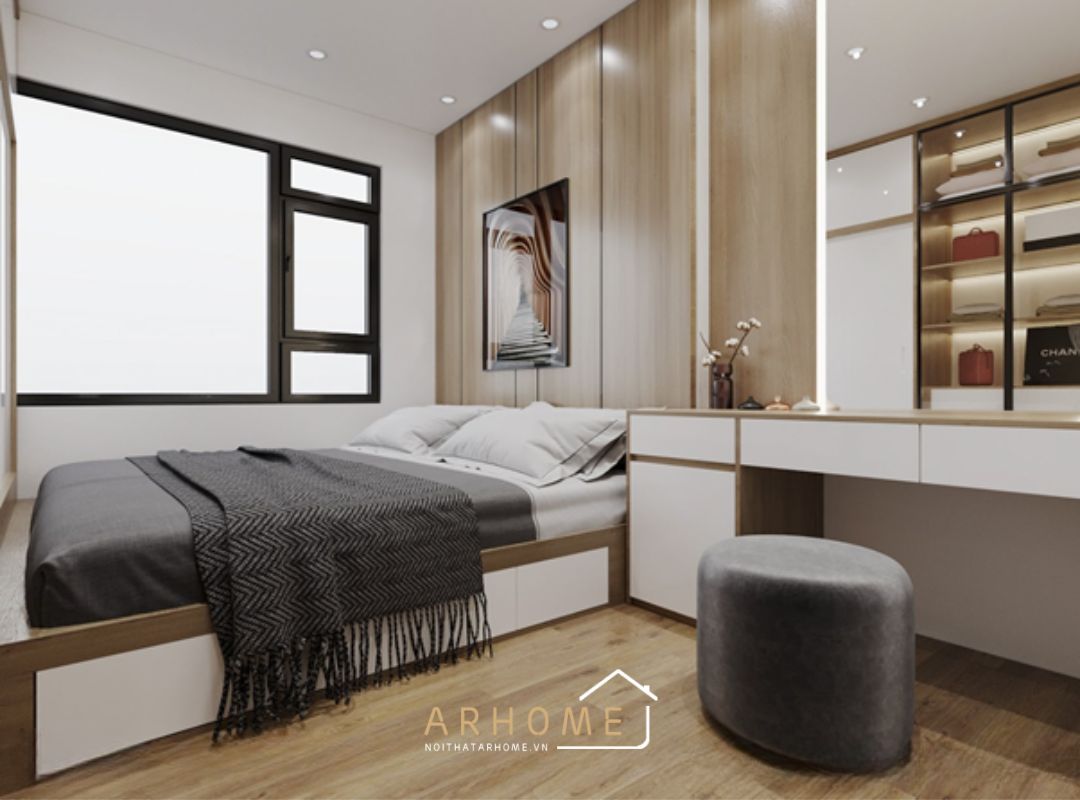 Giường ngủ đa năng kết hợp ngăn kéo lưu trữ đồ