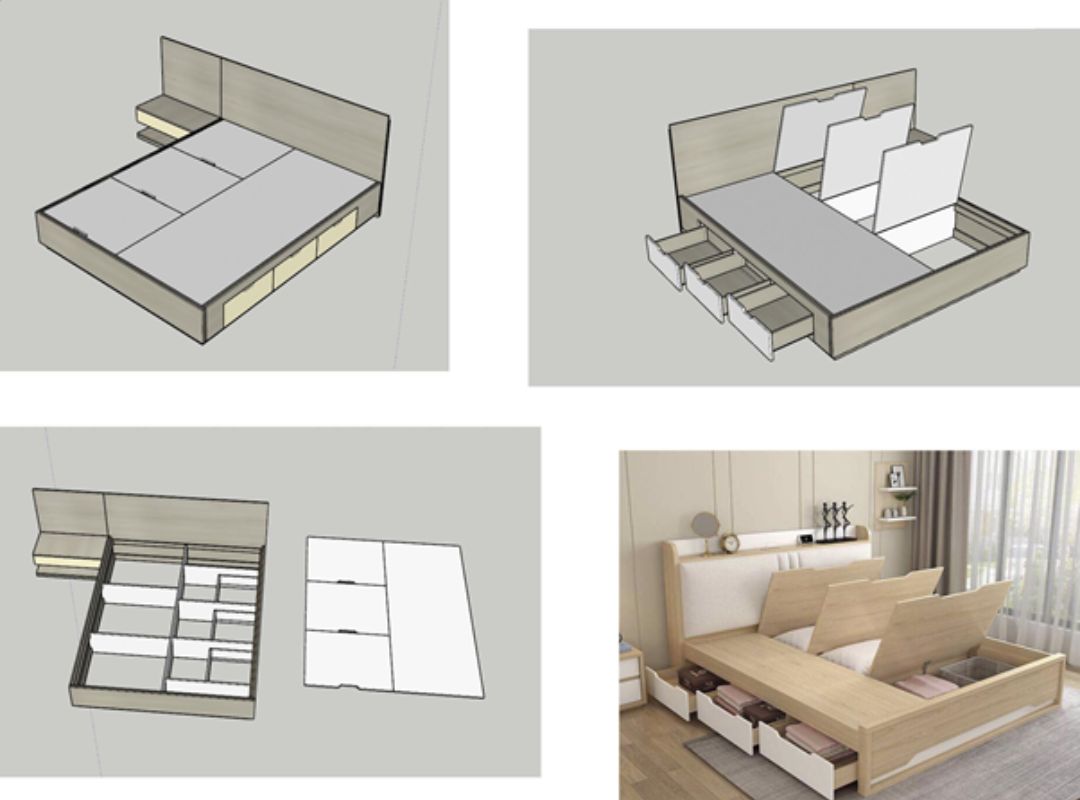 Nhược điểm của giường ngủ gỗ công nghiệp MDF