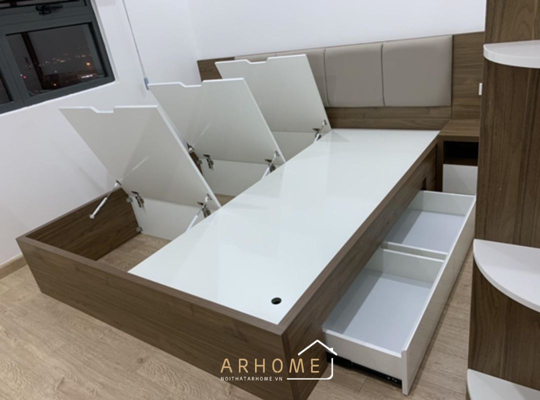 Ưu điểm của giường ngủ gỗ công nghiệp MDF